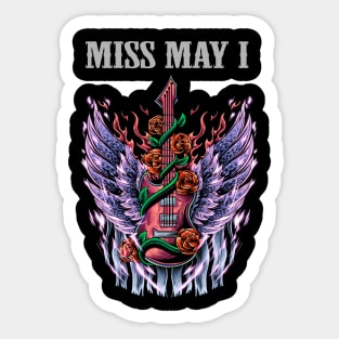 MISS MAY I BAND Sticker